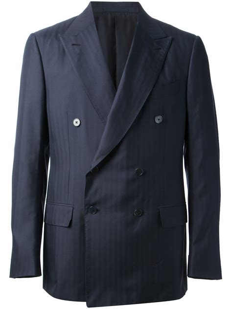 christian dior suit by ermenegildo zegna double breasted|Classic.